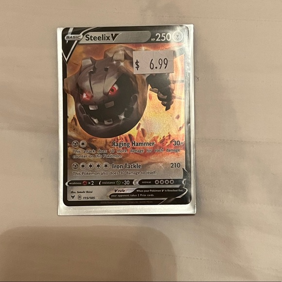 Pokemon | Toys | Steelix V Card Lot Of Random 2 Cards | Poshmark
